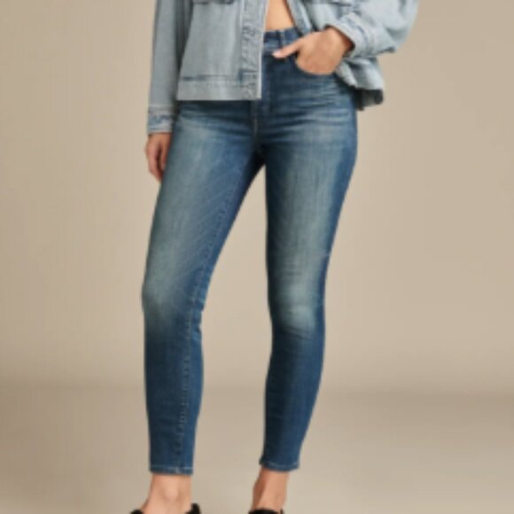 Lucky Brand Women's Bridgette High Rise Skinny Jeans - Size 2 / 26 - Picture 16 of 16